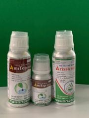 Amitop 450SC, Arissa 46SC trừ bệnh đốm lá, sương mai, thán thư, thối trái trên rau màu, khổ qua, bầu bí dưa chuột, dưa leo, phóng đọt, mập đọt, không nóng