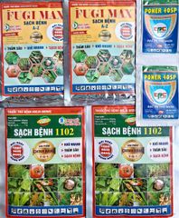 Combo quản lý thán thư, sương mai, đốm vàng lá dưa leo, dưa hấu, dưa lê, khổ qua