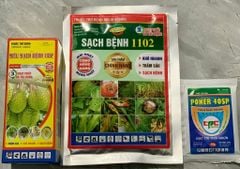 Combo trị bệnh thán thư, sương mai không nóng nhóm cây trồng bầu bí dưa