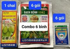 Combo trị bệnh thán thư, sương mai không nóng nhóm cây trồng bầu bí dưa