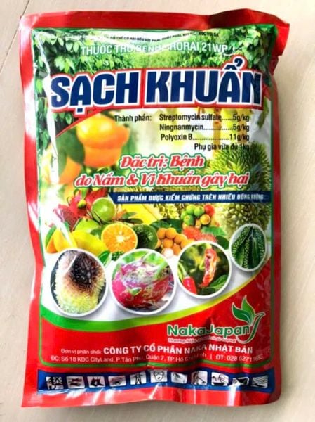 (GÓI LỚN 250gam) Thuốc trừ bệnh Rorai 21wp, sạch khuẩn 21WP 250g
