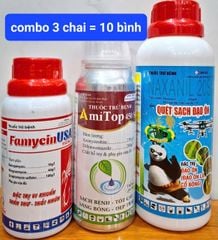Phòng Trừ đạo ôn, lem lép, vàng lá, cháy lá vi khuẩn trên lúa