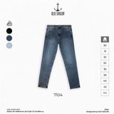  Quần Jean Nam Form Carrot Old Sailor - 7104 - Big size upto 44 