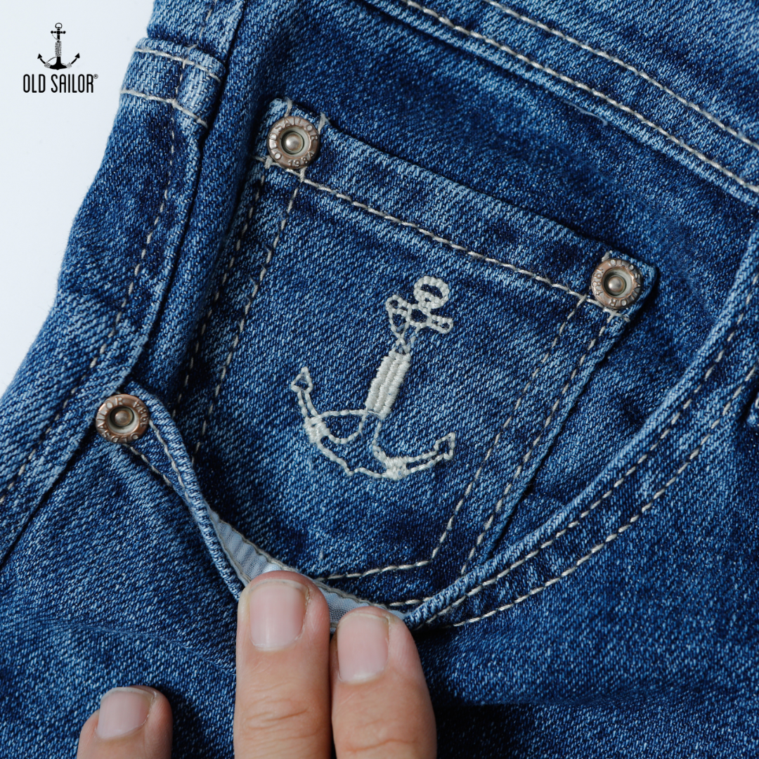  Quần Jean Form Slimfit Old Sailor - 6668 - Big size upto 42 