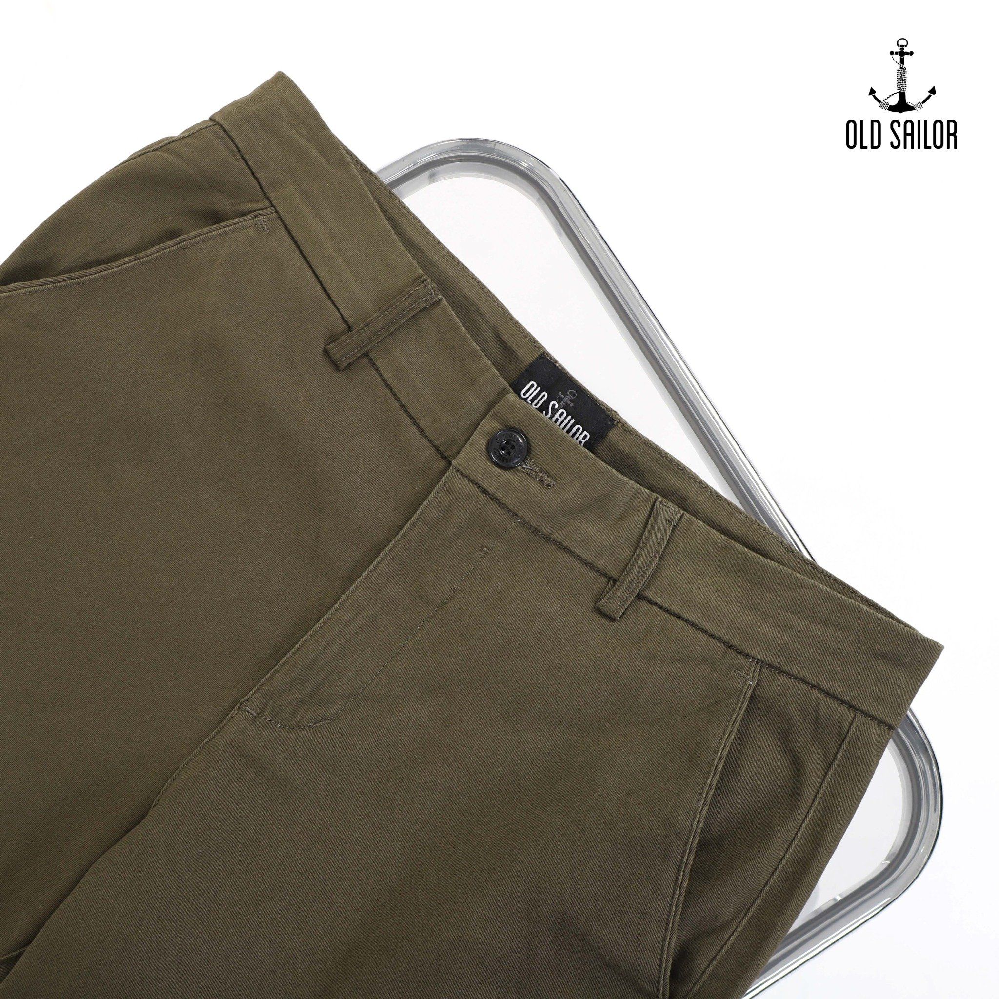 Quần Kaki Basic Old Sailor - QKRE26011- Big Size upto 40 