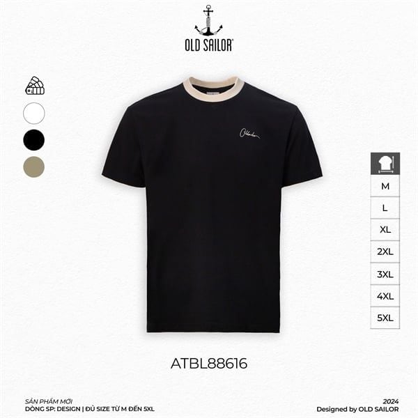  Áo Thun Nam Adventure Earth Old Sailor - ATBL88616 - Big Size Upto 5XL 