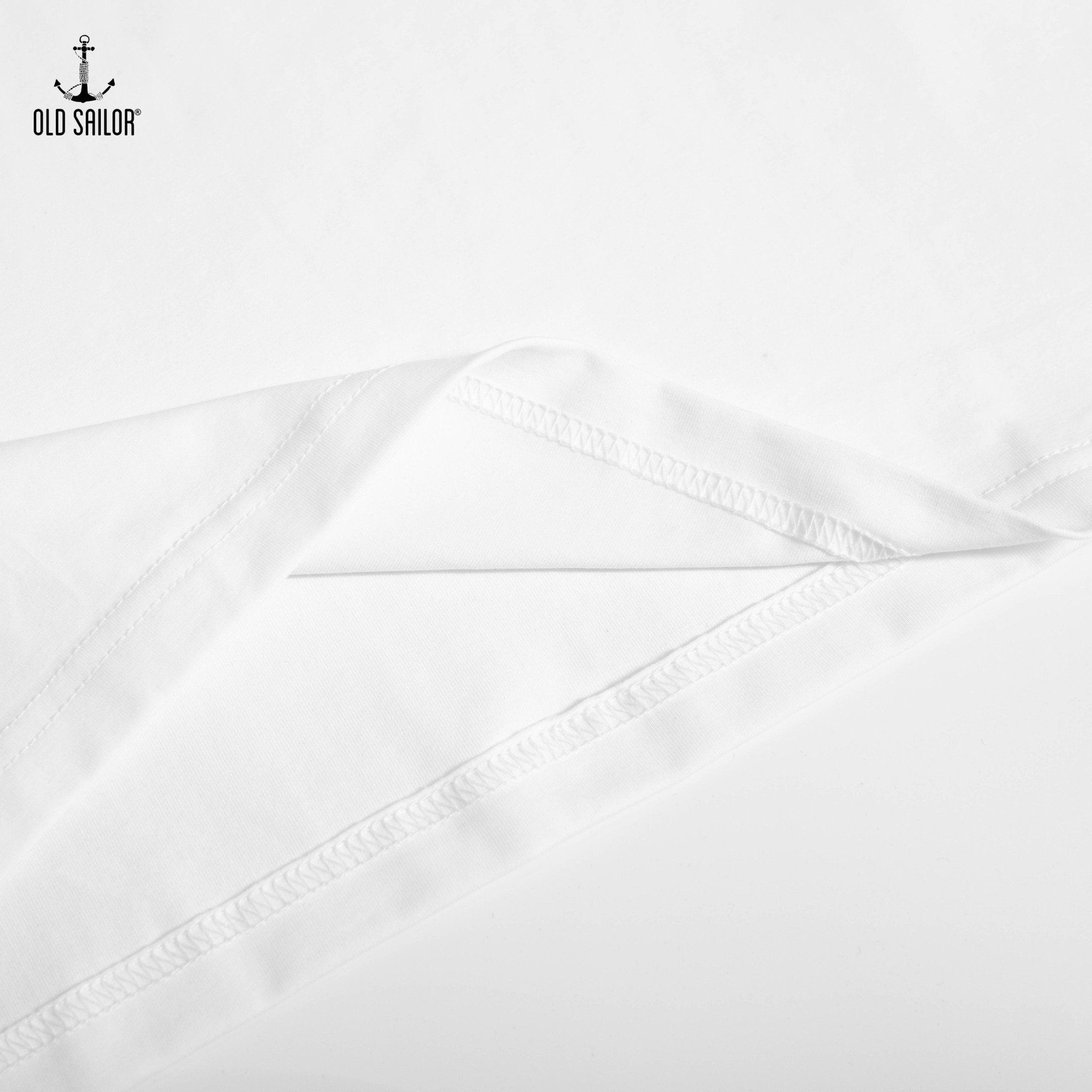  Áo thun họa tiết nam Old Sailor - O.S.L SURF TIMMING TEE - WHITE - ATGA99007 - trắng - Big size upto 5XL - 2023 