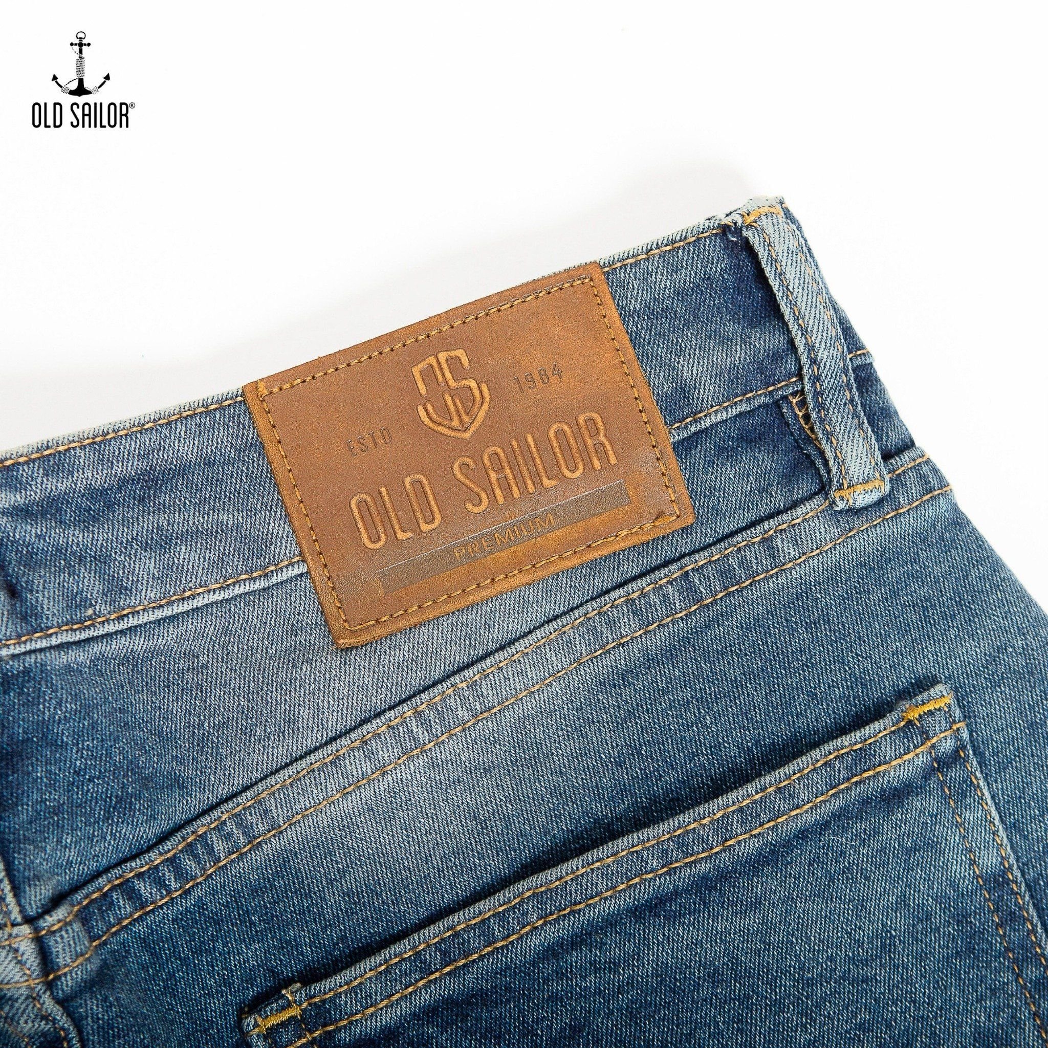  Quần jeans nam form slimfit premium Old Sailor - 6828 - Big size upto 42 