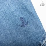  Áo sơ mi denim Old Sailor - SMXD35001 - xanh đậm - Big Size Upto 5XL - 2023 