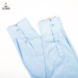  Áo sơ mi samray Old Sailor - Blue - SMLB88571 - xanh - Big Size Upto 5XL 