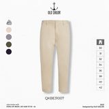  Quần kaki basic nam form slim-fit Old Sailor - QKBE31007 - Big size upto 42 - 2023 