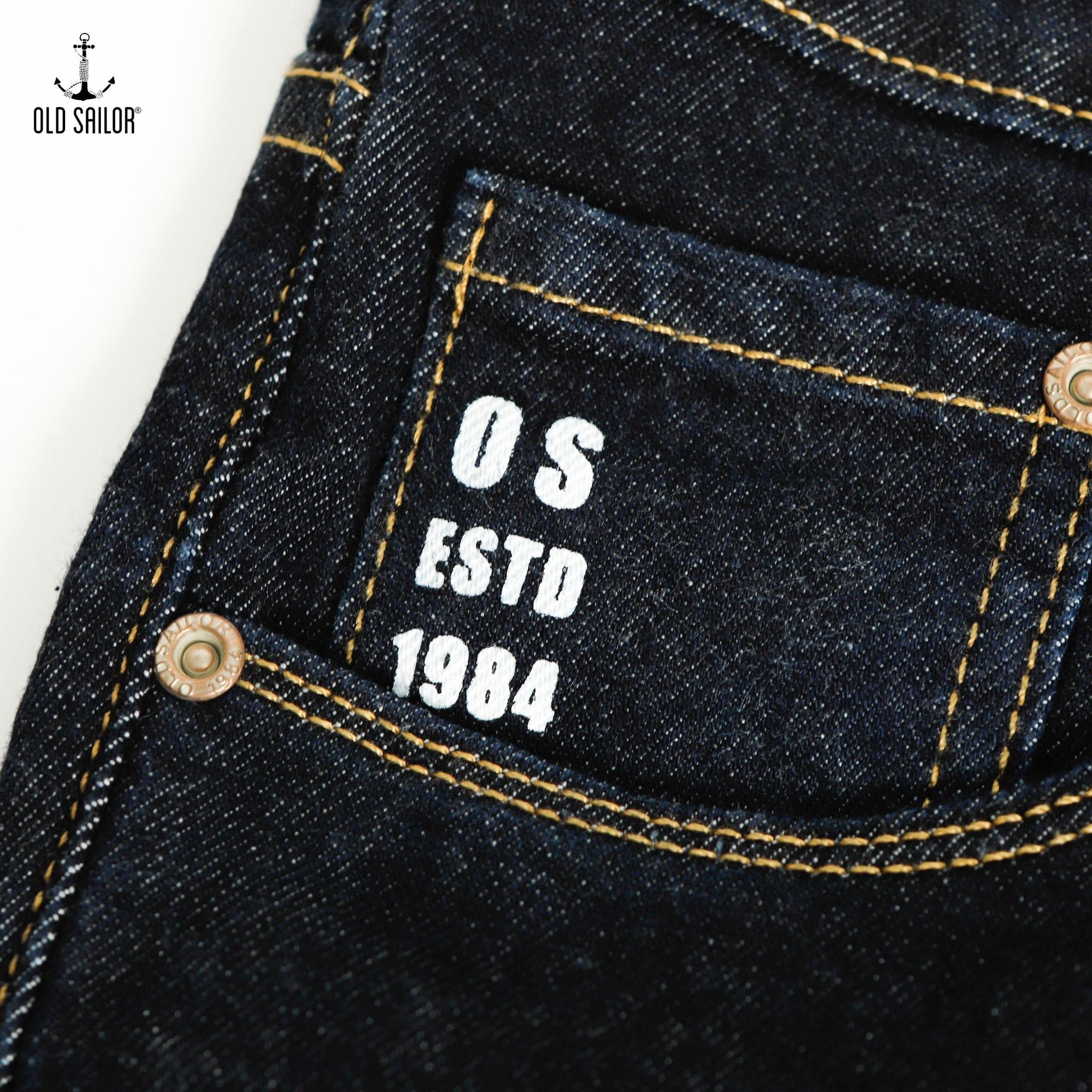  Quần Jean Form Straight Old Sailor - 6690 - Big size upto 42 