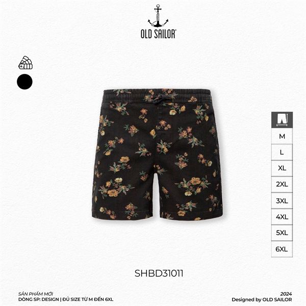  Quần Short Nam Jeans Bông Old Sailor - SHBD31011 - Big size upto 5XL - 2024 