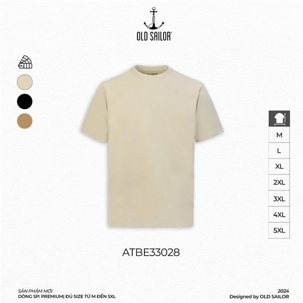  Áo Thun Nam Stairs Old Sailor - ATBE33028 - Big Size Upto 5XL 