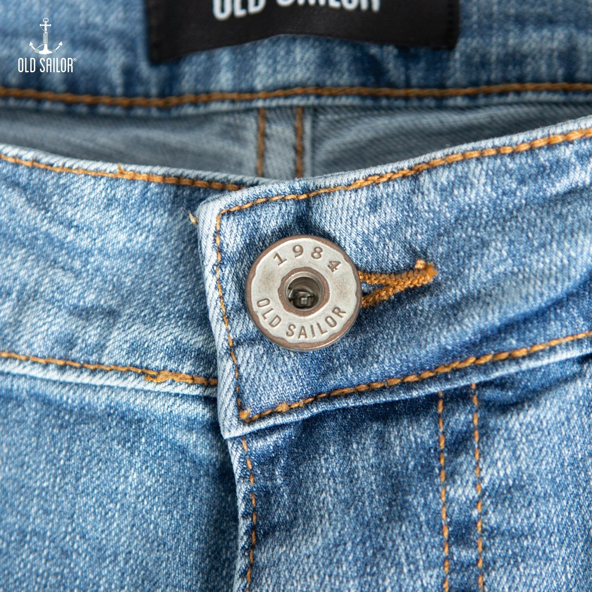  Quần Jean Nam Form Carrot Old Sailor - 6454 - Big size upto 42 