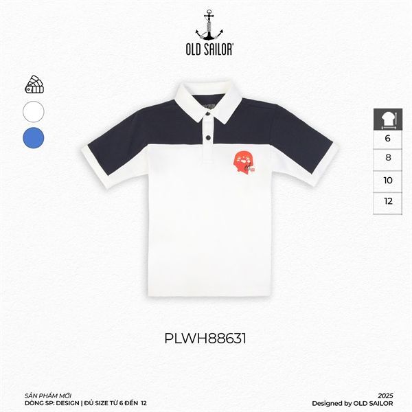  Áo Polo Trẻ Em Fortune Old Sailor - PLWH 88631 