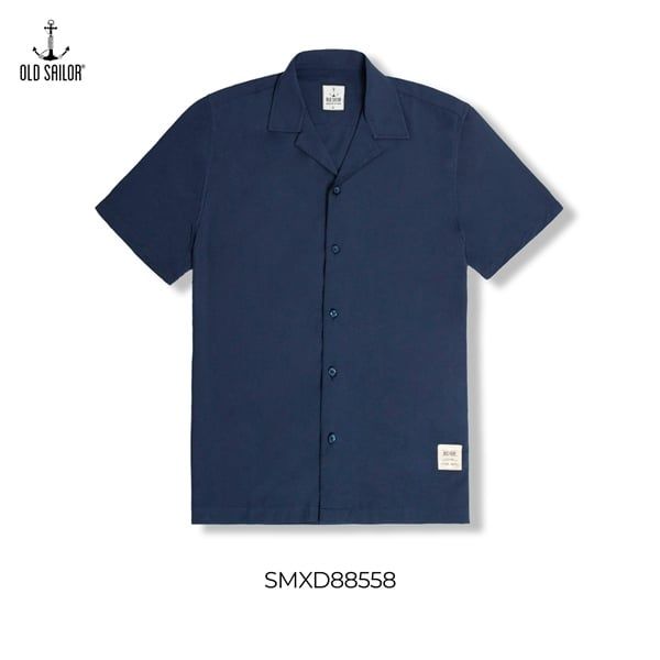  Áo sơ mi coban vải nano Old Sailor - Navy - SMXD88558 - xanh đen - Big Size Upto 5XL 