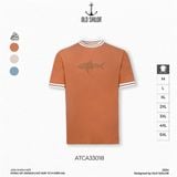  Áo Thun Nam Cá Mập Vải Aero Cool Old Sailor - ATCA33018 - Big Size Upto 5XL - 2024 