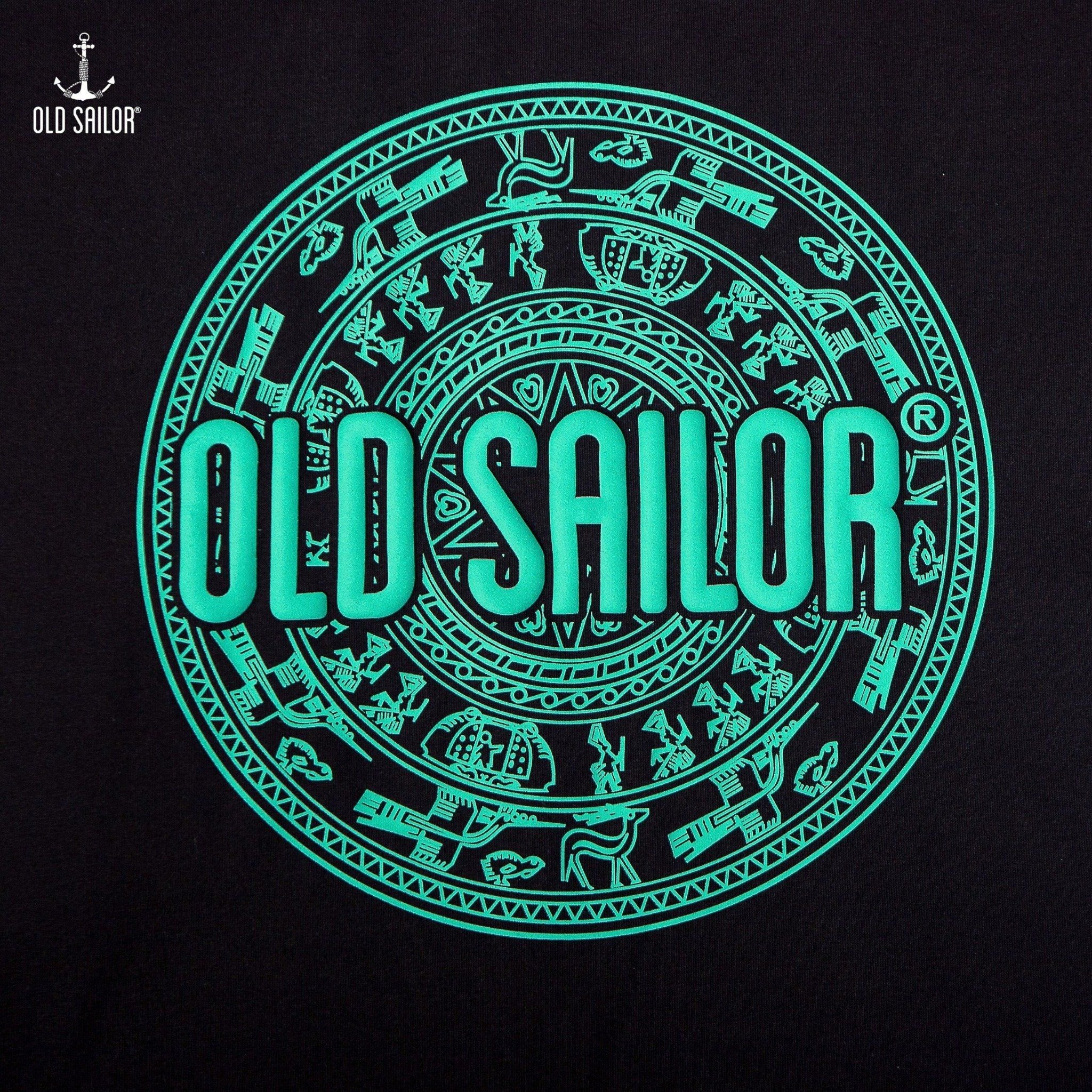  Áo thun họa tiết Trống Đồng Old Sailor - ATDE88572 - đen - Big Size Upto 5XL 