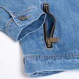  Áo Khoác Denim Phom oversize Old Sailor - JKIN 44639 - Big size upto 4XL 
