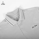  Áo polo vải tính năng aero cool Old Sailor - Grey - PLXA33007 - xám - Big Size Upto 5XL 