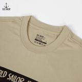  Áo thun nam in họa tiết Old Sailor - O.S.L TEE - GREY - ATXA88537 - xám - Big size upto 5XL 