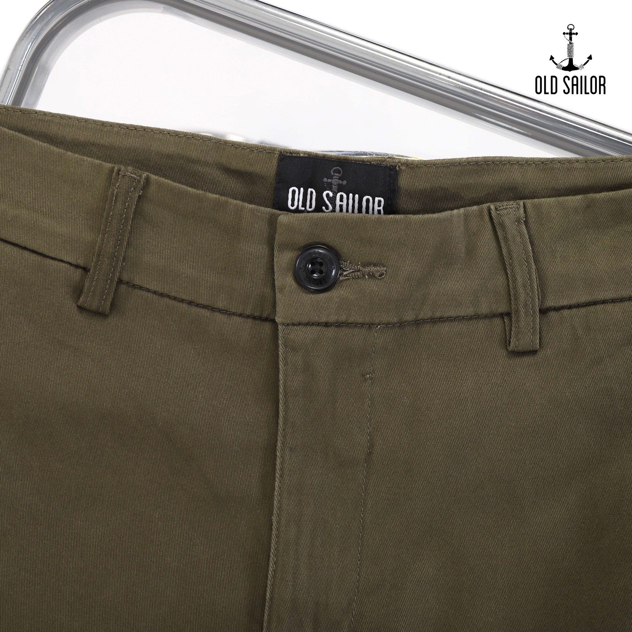  Quần Kaki Basic Old Sailor - QKRE26011- Big Size upto 40 