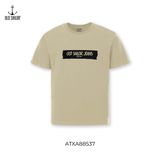  Áo thun nam in họa tiết Old Sailor - O.S.L TEE - GREY - ATXA88537 - xám - Big size upto 5XL 
