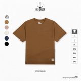  Áo thun nam Old Sailor - O.S.L CUT OUT TEE - BEIGE - ATBE88536 - be - Big size upto 5XL 