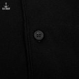  Áo polo phối cổ Old Sailor - Black - PLDE88563 - đen - Big size upto 5XL 