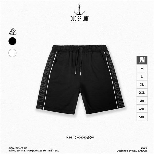  Quần Short Track Premium Old Sailor - SHDE88589 - Big Size upto 5XL 