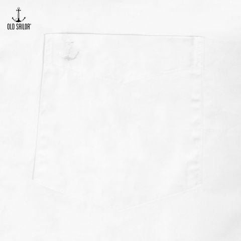  Áo sơ mi nam tay ngắn OldSailor - O.S.L KAKI SHIRT - NAVY - SMGA88548 - xanh đen - Big size upto 5XL - SN8 -2023 