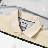  Áo polo nam phối màu Old Sailor - O.S.L COLOR BLOCK LINE POLO - SEAFOAM - 88540 - xanh vỏ đậu - Big size upto 5XL 