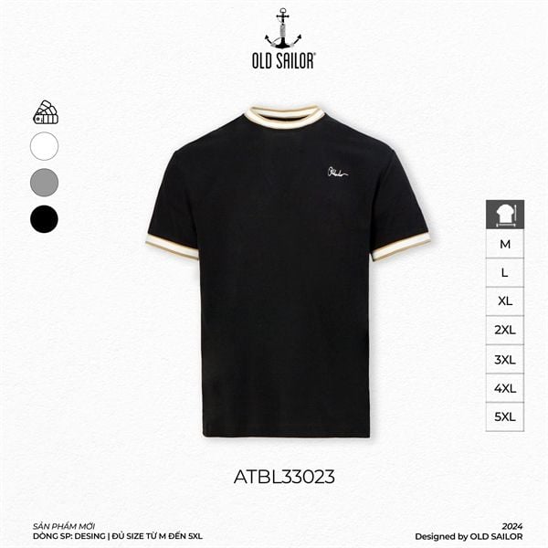  Áo Thun Signature Old Sailor - ATBL33023 - Big Size Upto 5XL 