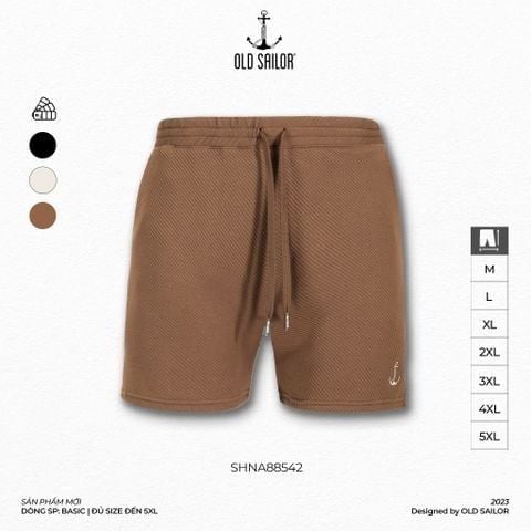  Quần Short vải xốp Old Sailor - SHNA88542 - Big size upto 5XL 