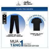  Quần Jean Nam Deep Black - Form Carrot Old Sailor - 7210 - Big size upto 44 