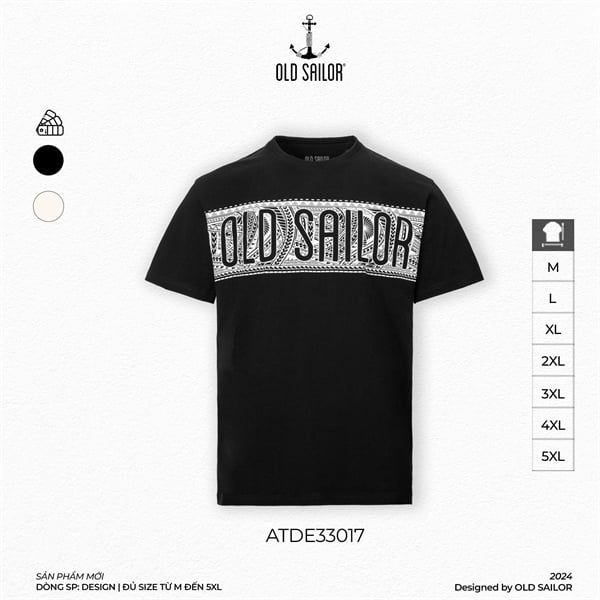  Áo Thun Hoạ Tiết Maori Old Sailor - ATDE 33017 - Big Size upto 5XL 