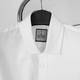  Áo sơ mi nam vải bamboo Old Sailor - O.S.L PREMIUM BAMBOO SHIRT - WHITE - SMGA88545 - Big size upto 5XL 