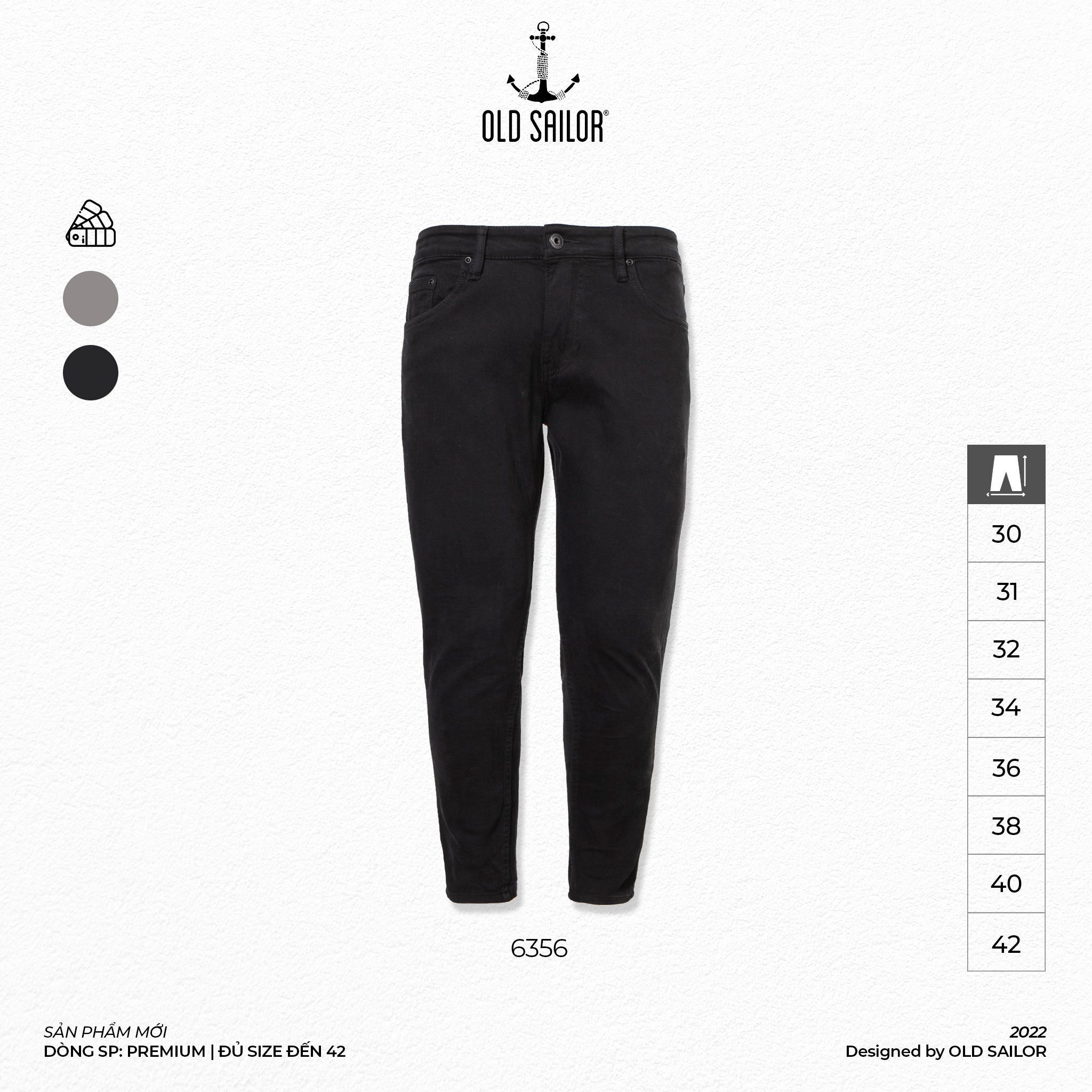  Quần Jean Form Carrot Old Sailor - 6356 - Big size upto 42 