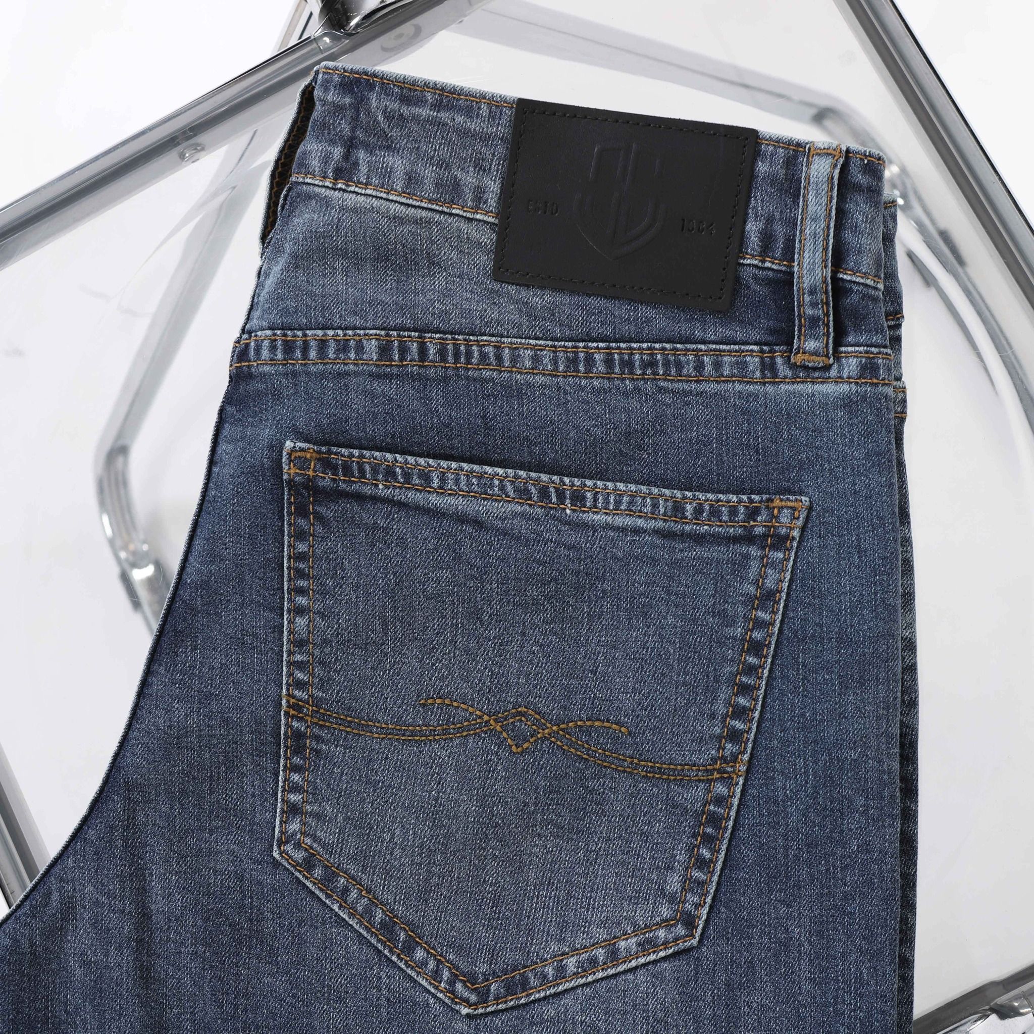  Quần Jean Form Straight Old Sailor - 6554 - Big size upto 42 