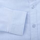  Áo sơ mi cổ trụ nam tay dài Old Sailor - OSL LONG SLEEVE OXFORD SHIRT - BLUE - SMLB88520 - xanh - Big size upto 5XL 