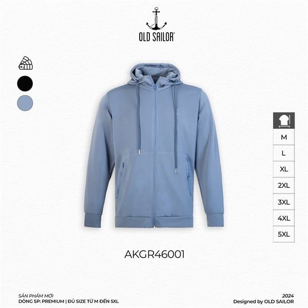  Áo khoác Nam Sun Protection Old Sailor - 46001 - Big size upto 5XL 