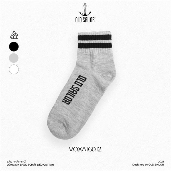  Vớ Cổ Trung Old Sailor - O.S.L MID SOCKS - VOXA16012 