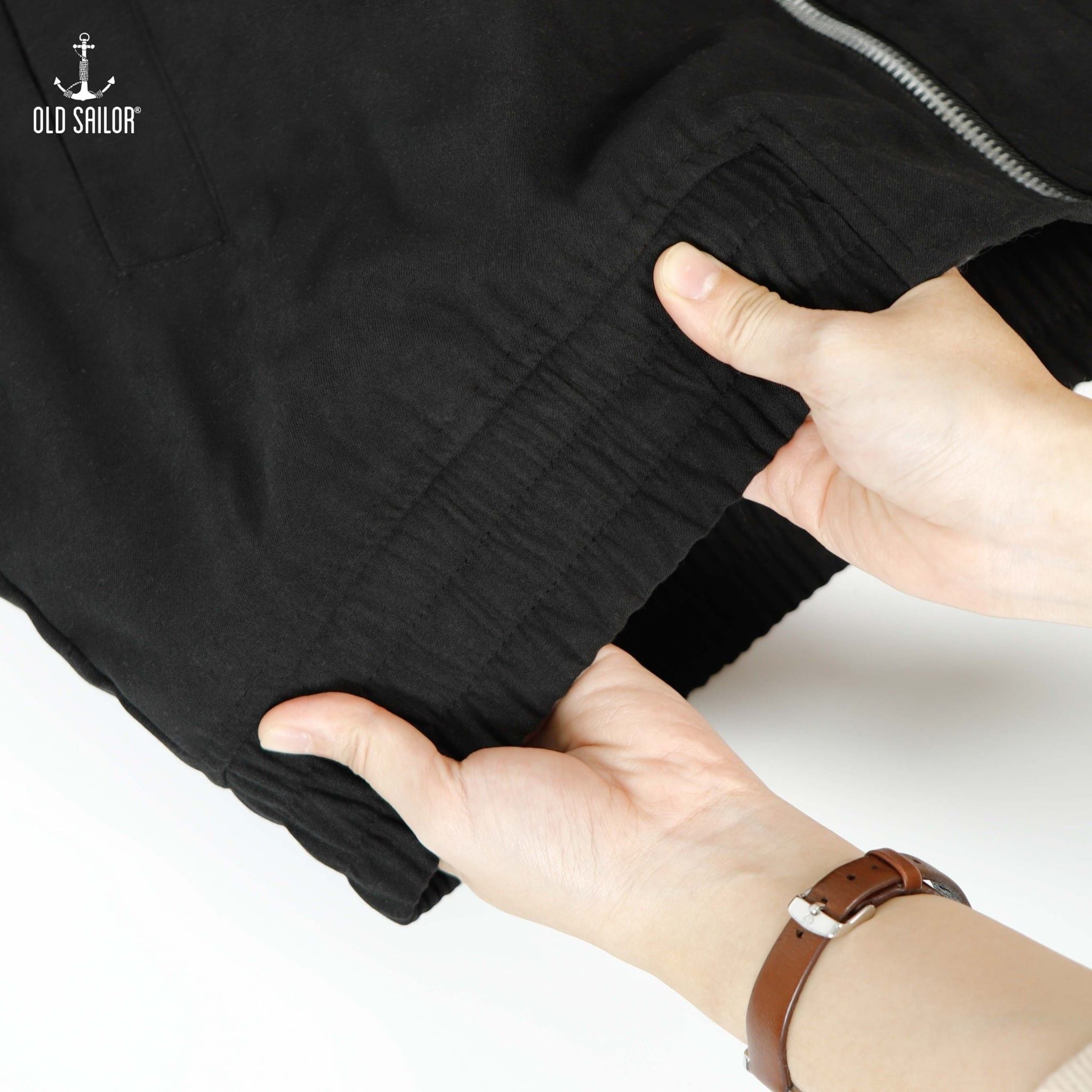  Áo Khoác Bomber Vải Da Lộn Old Sailor - AKDE11084 - Big size upto 4XL 