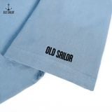  Áo thun nam họa tiết Old Sailor - O.S.L TENNIS TEE - FADED BLUE - ATXA88553 - Big size upto 5XL - 2023 