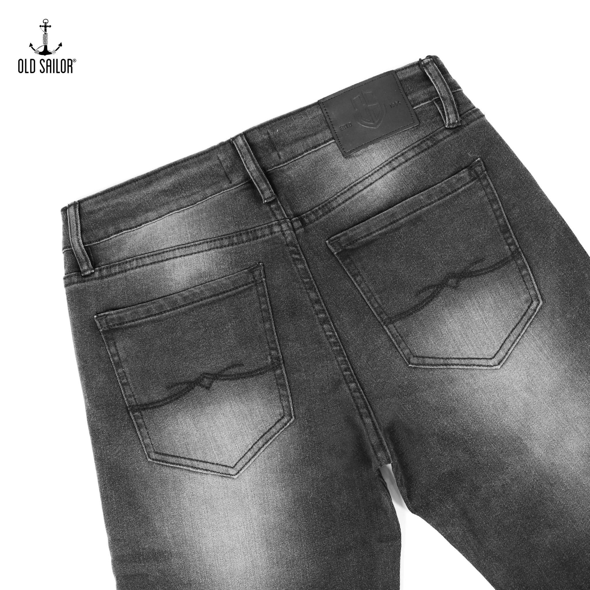  Quần jean nam ống suông Old Sailor - OSL STRAIGHT JEANS - 6590 - Big size upto 42 - 2023 