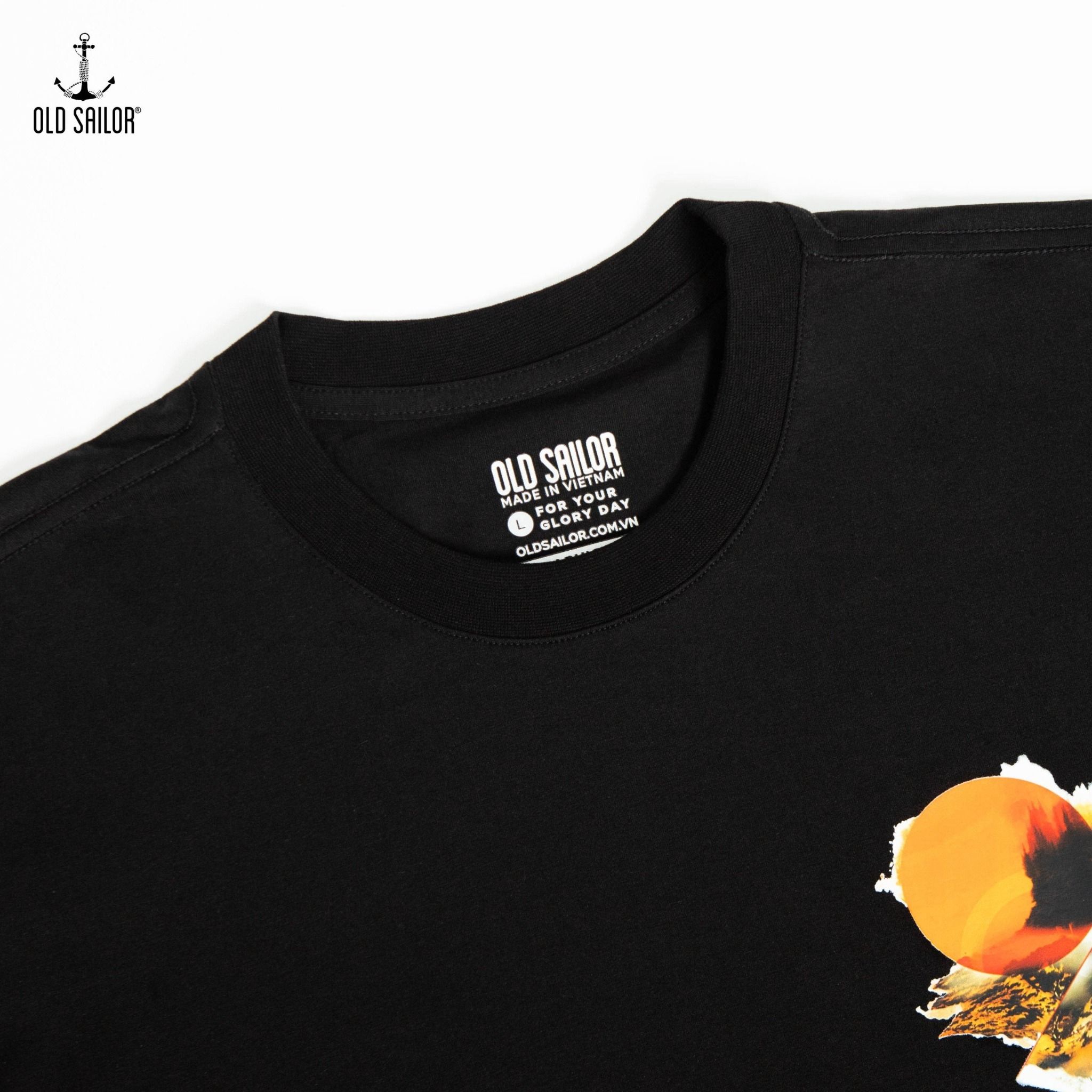  Áo thun họa tiết Denali Hills - Black - ATDE88556 - đen - Big Size Upto 5XL 