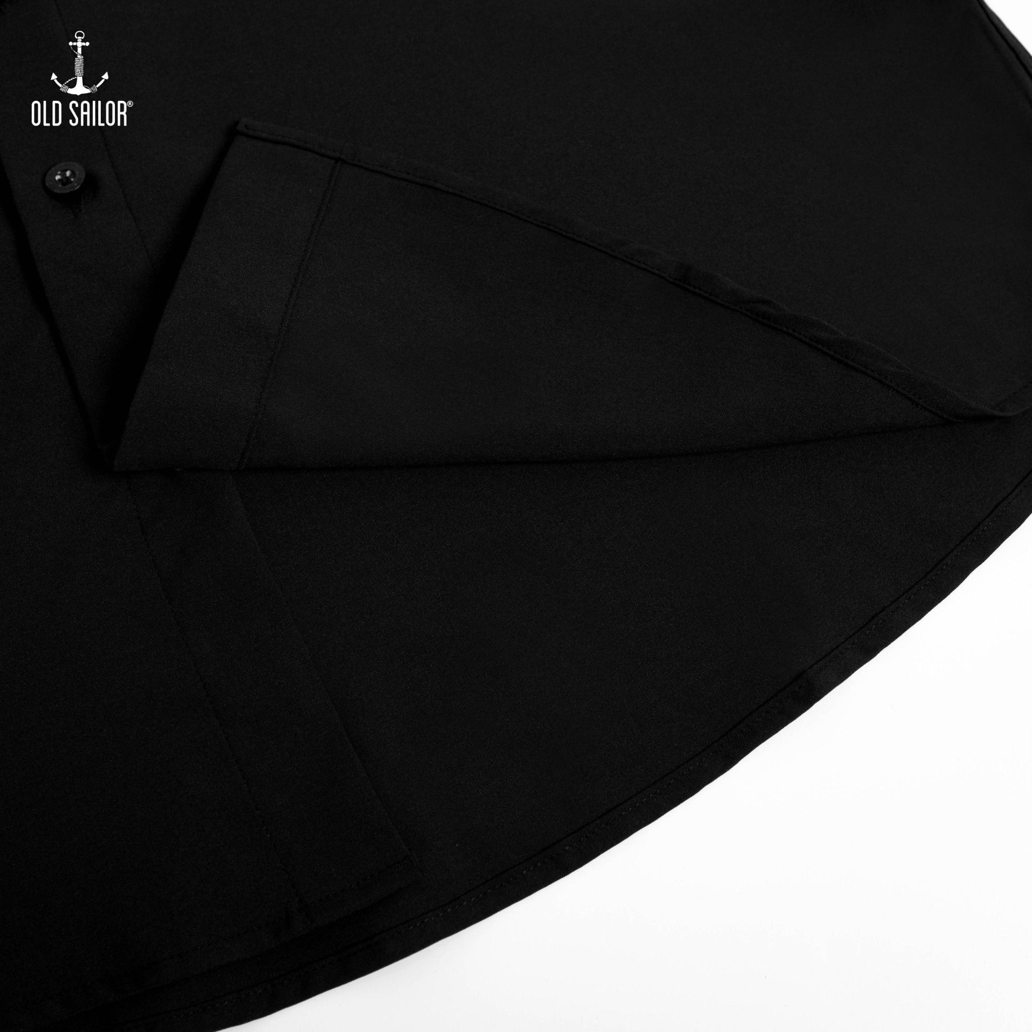  Áo sơ mi vải nano Old Sailor - Black - SMDE88559 - đen - Big Size Upto 5XL 