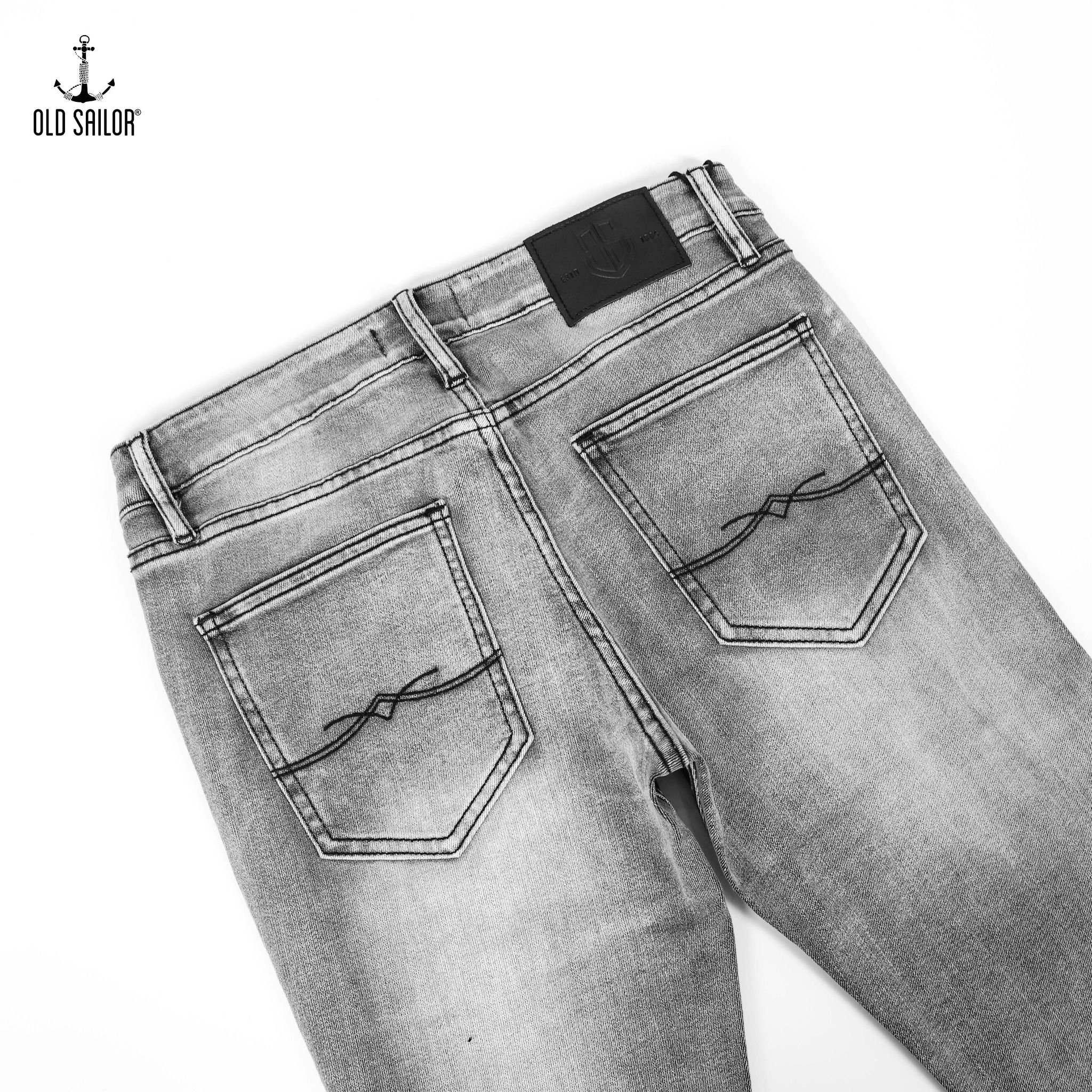  Quần Jean Nam Form Slimfit Old Sailor - 6579 - Big size upto 42 - SN8 - 2023 