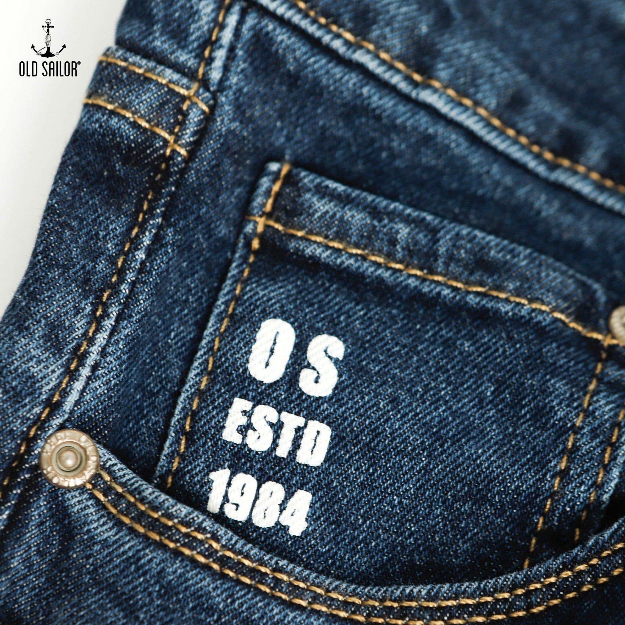  Quần Jean Form Straight Old Sailor - 6687 - Big size upto 42 